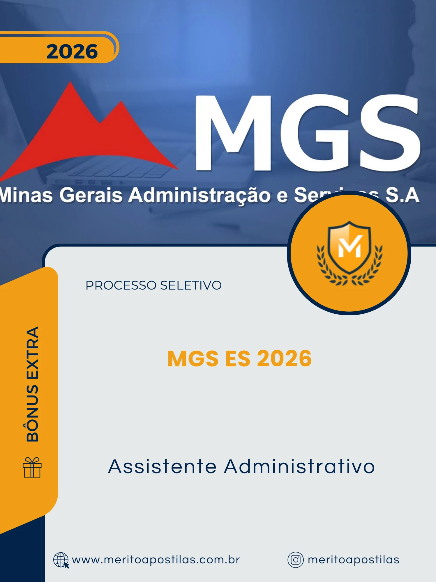 Apostila Assistente Administrativo Processo Seletivo MGS ES 2026
