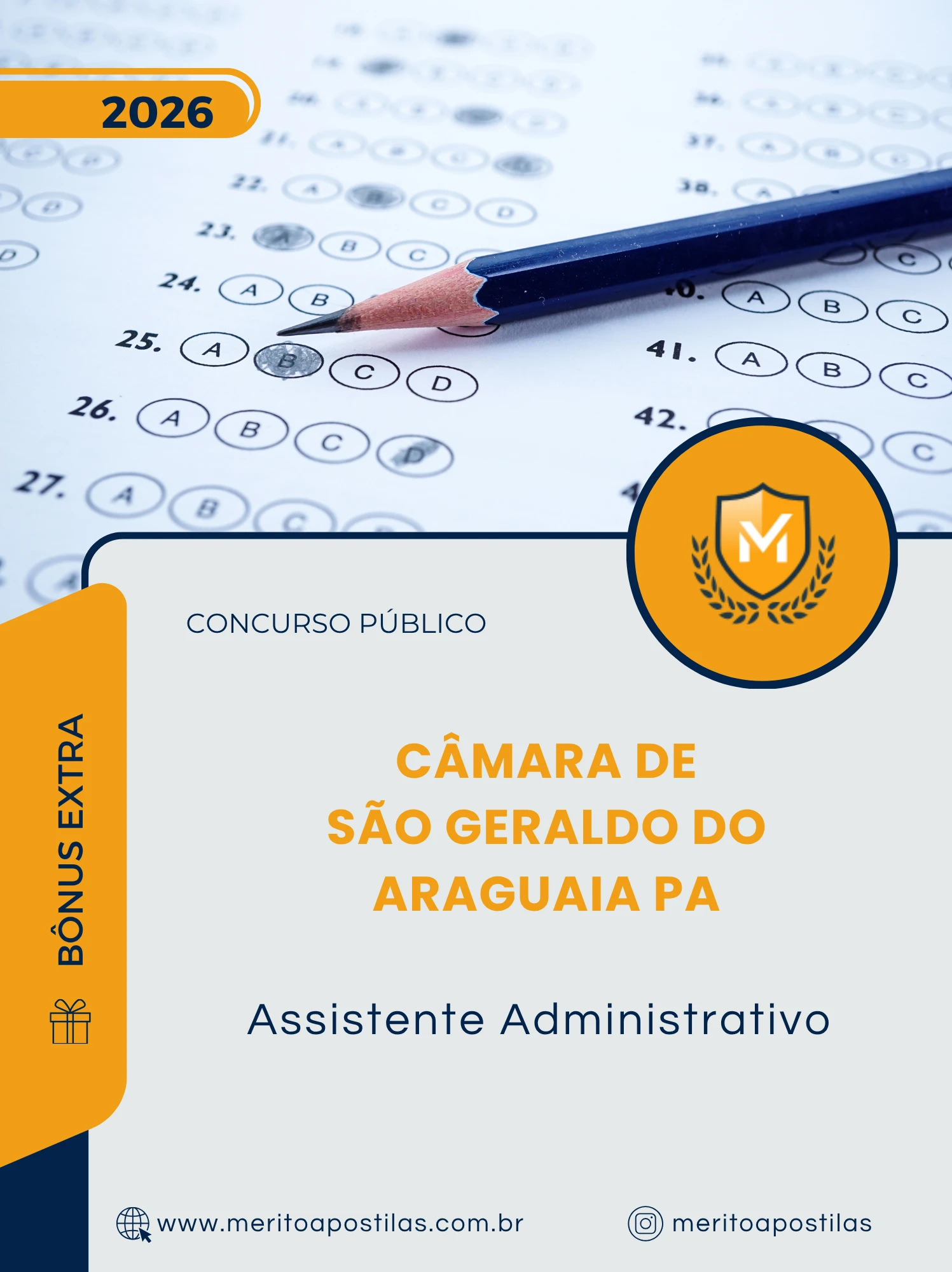 Apostila Assistente Administrativo Câmara de São Geraldo do Araguaia PA 2026