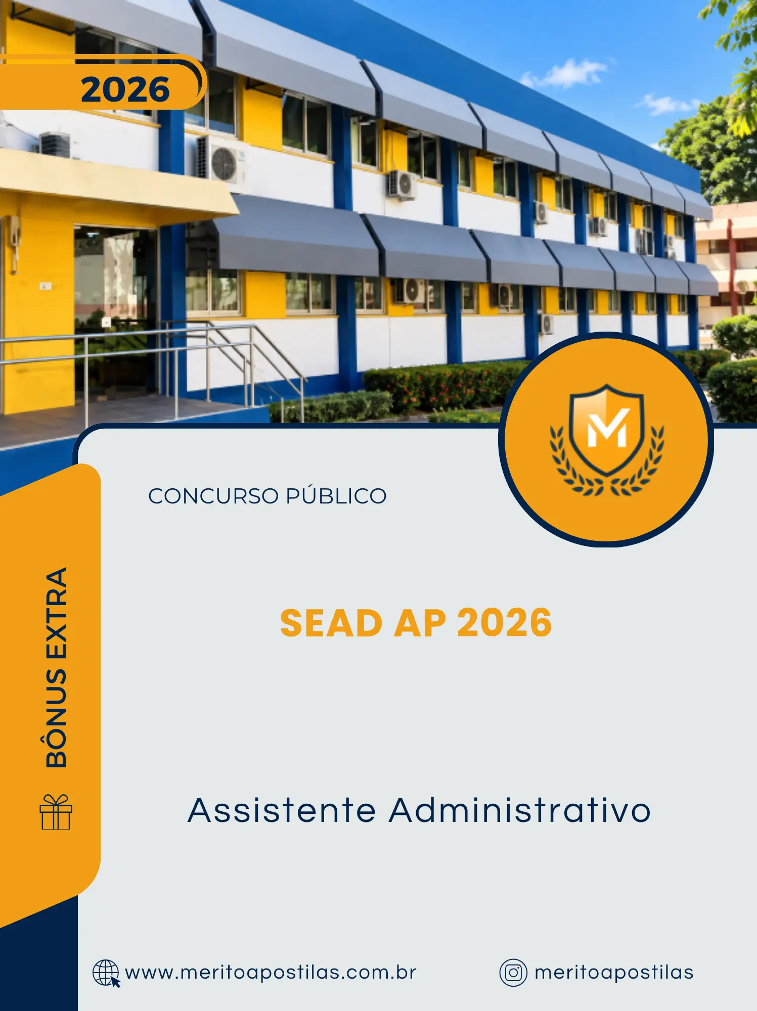 Apostila Assistente Administrativo Concurso Público SEAD AP 2026