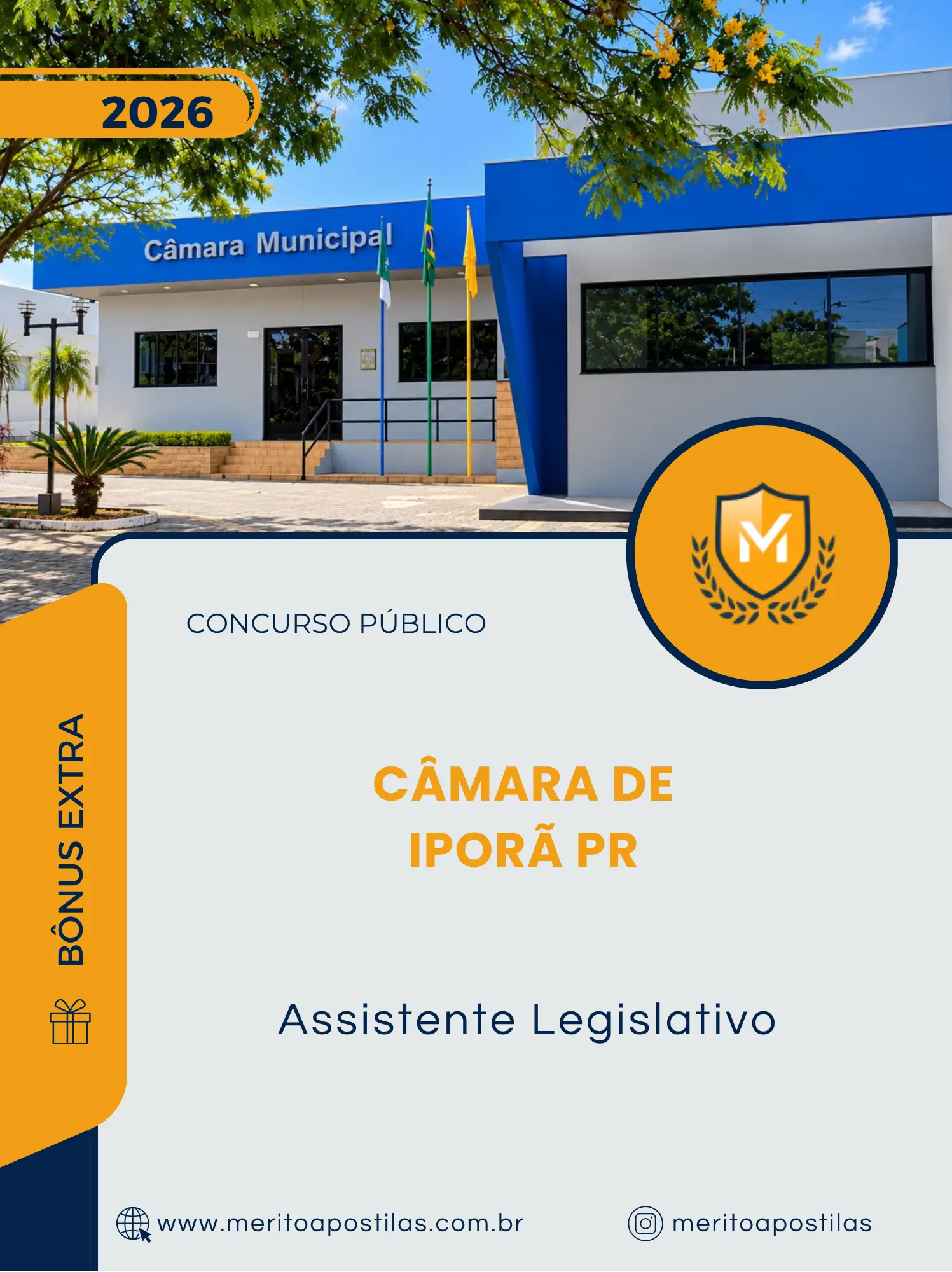 Apostila Assistente Legislativo Câmara de Iporã PR 2026