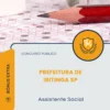 Apostila Assistente Social Prefeitura de Ibitinga SP 2026