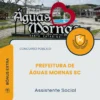 Apostila Assistente Social Prefeitura de Águas Mornas SC 2026