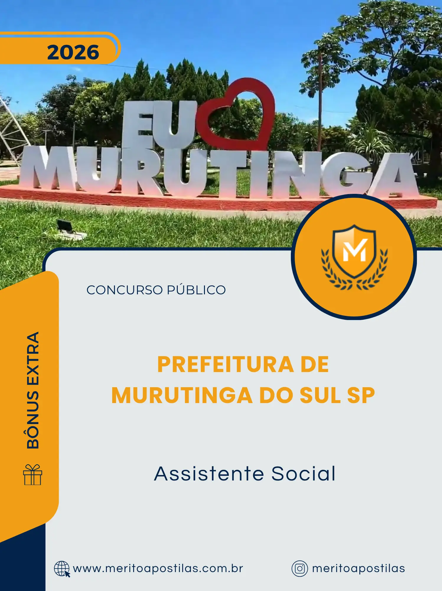 Apostila Assistente Social Prefeitura de Murutinga do Sul SP 2026