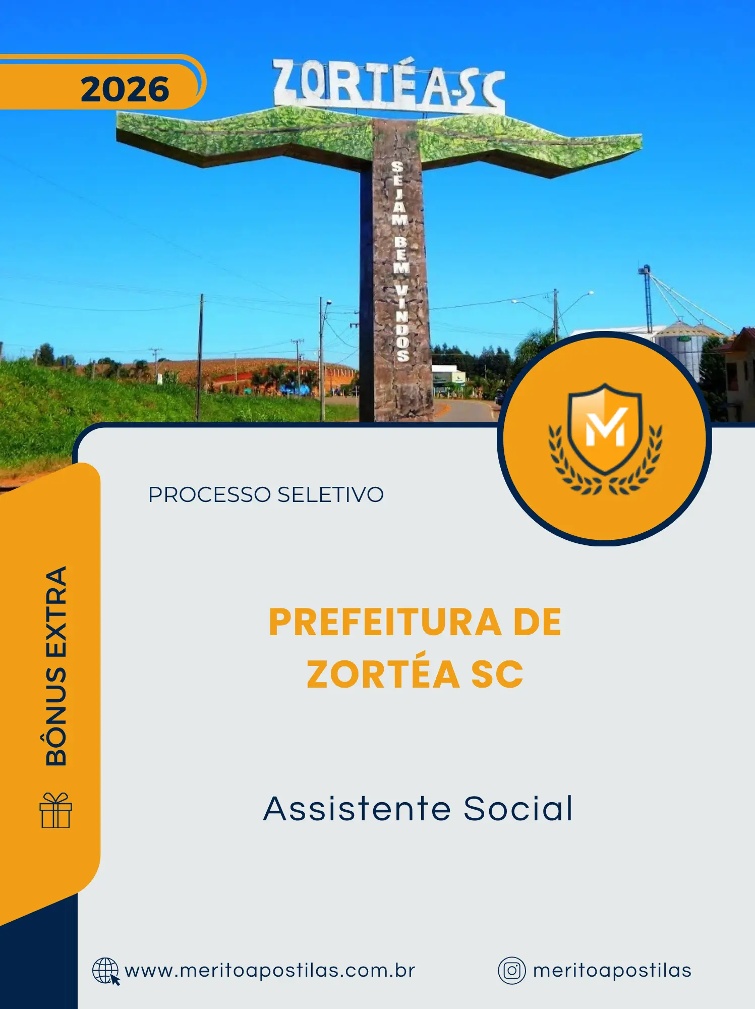 Apostila Assistente Social Prefeitura de Zortéa SC 2026