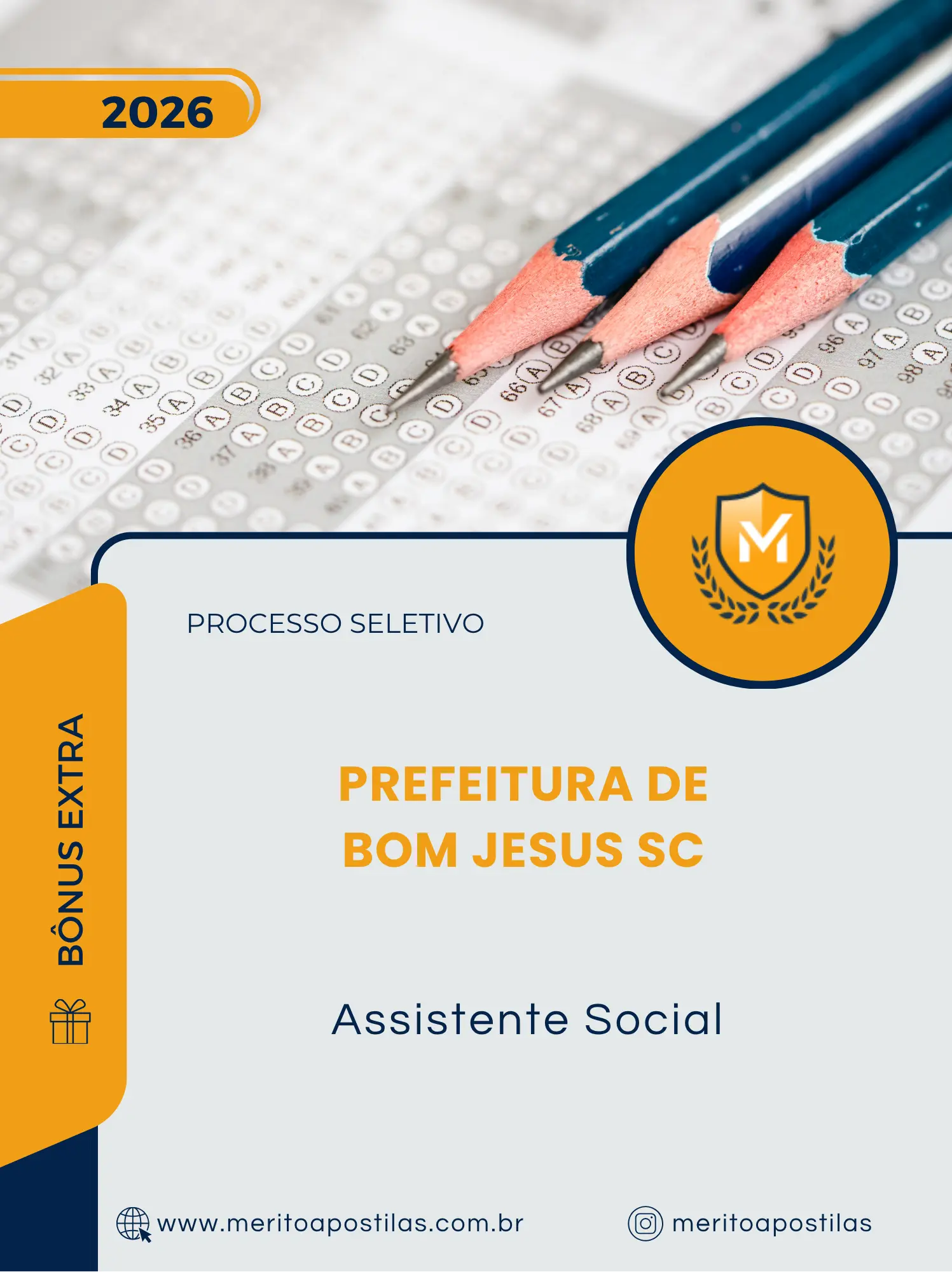 Apostila Assistente Social Prefeitura de Bom Jesus SC 2026