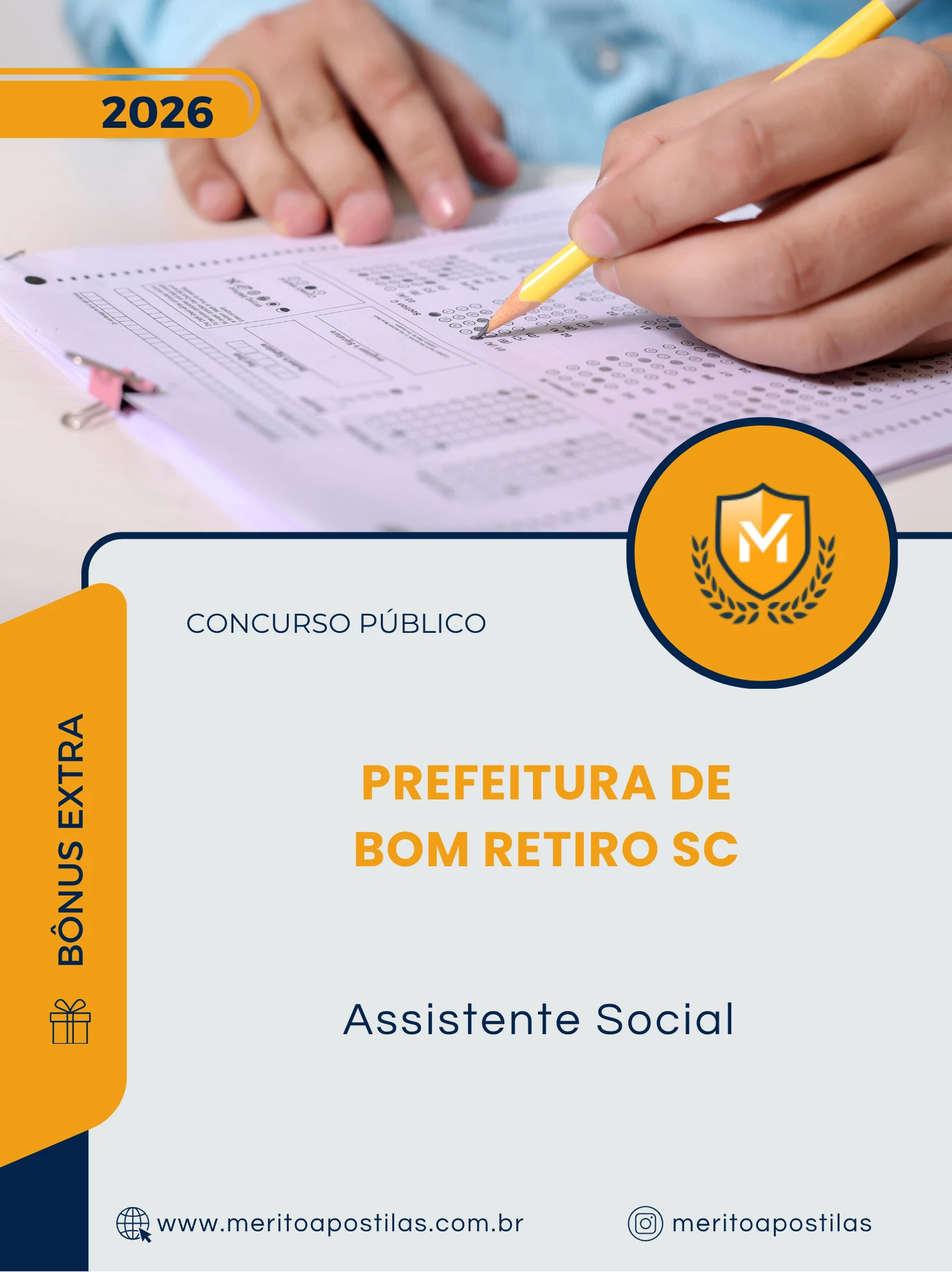 Apostila Assistente Social Prefeitura de Bom Retiro SC 2026