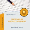 Apostila Assistente Social Prefeitura de Pontes e Lacerda MT 2026