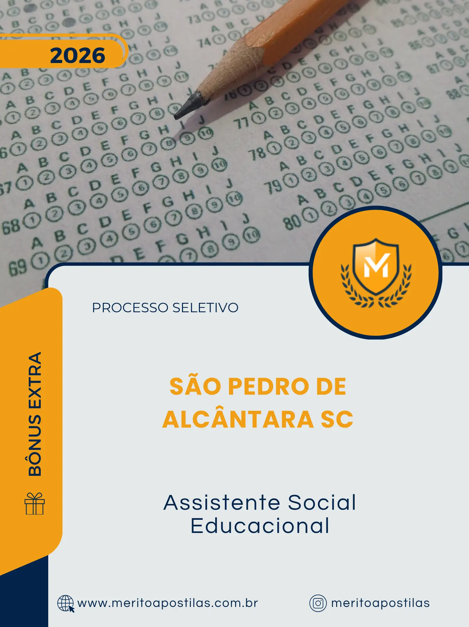 Apostila Assistente Social Educacional Prefeitura de São Pedro de Alcântara SC 2026