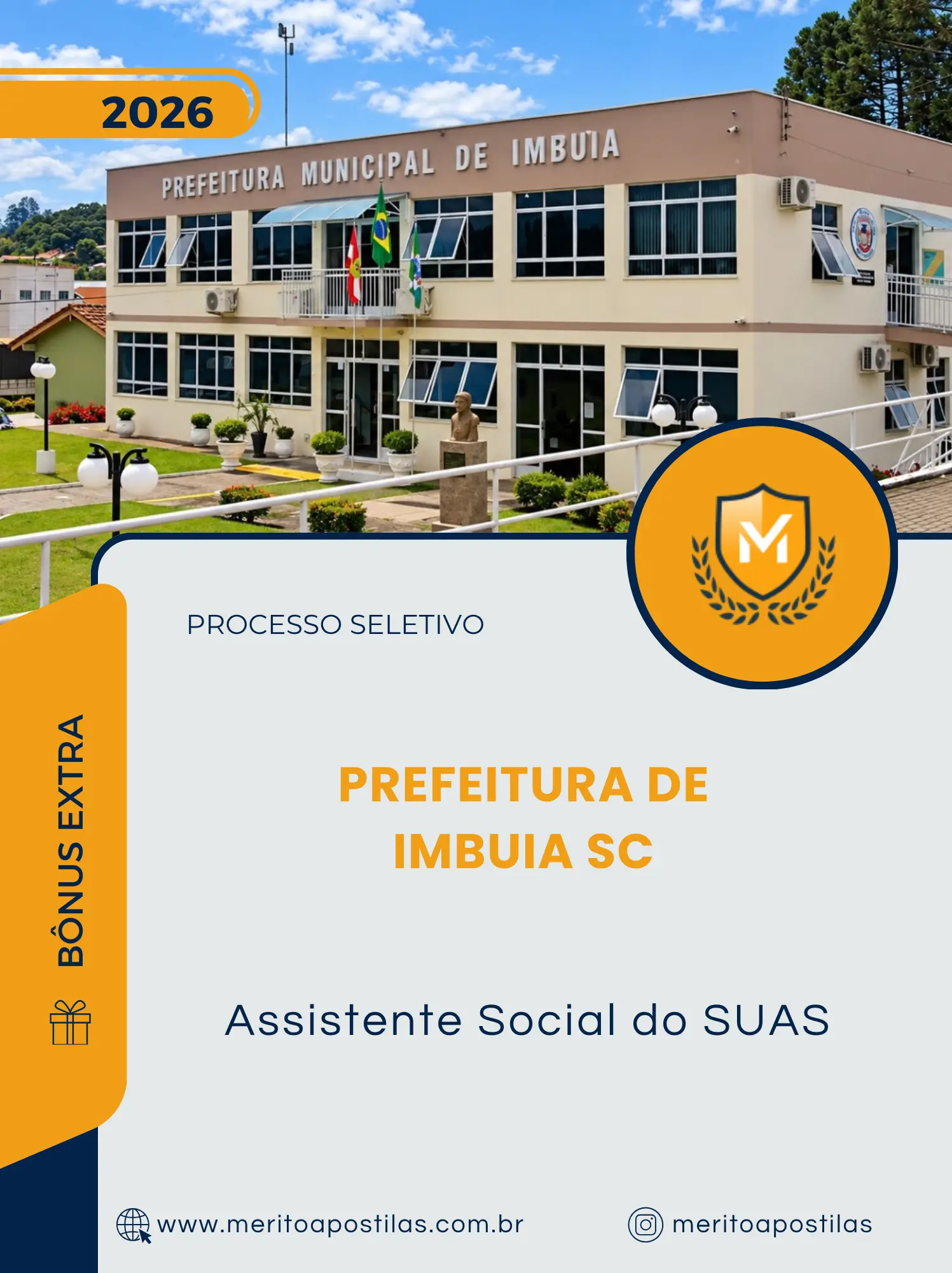 Apostila Assistente Social do SUAS Prefeitura de Imbuia SC 2026