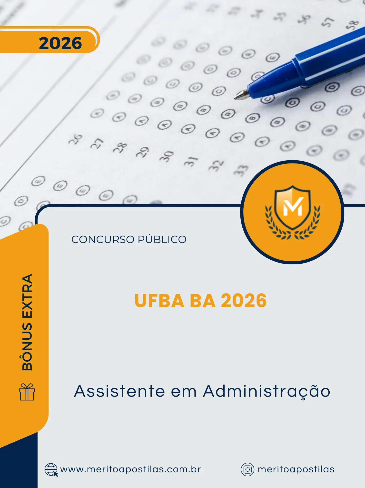 Apostila Assistente em Administração Concurso Público UFBA BA 2026