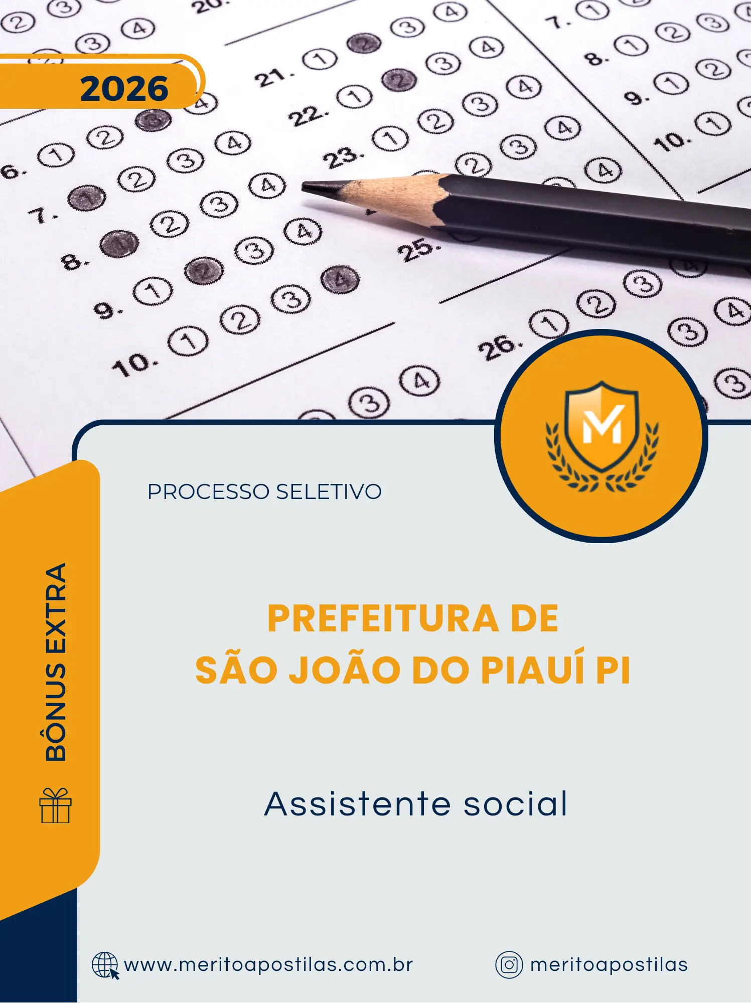 Apostila Assistente Social Prefeitura de São João do Piauí PI 2026