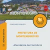Apostila Atendente de Farmácia Prefeitura de Montenegro RS 2026
