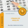 Apostila Auxiliar Administrativo Câmara de Areia PB 2026