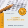 Apostila Auxiliar Administrativo Câmara de Matos Costa SC 2026