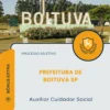 Apostila Auxiliar Cuidador Social Prefeitura de Boituva SP 2026
