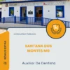 Apostila Auxiliar De Dentista Prefeitura de Santana dos Montes MG 2026