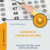 Apostila Auxiliar De Serviços Administrativos Câmara de Laranjal MG 2026