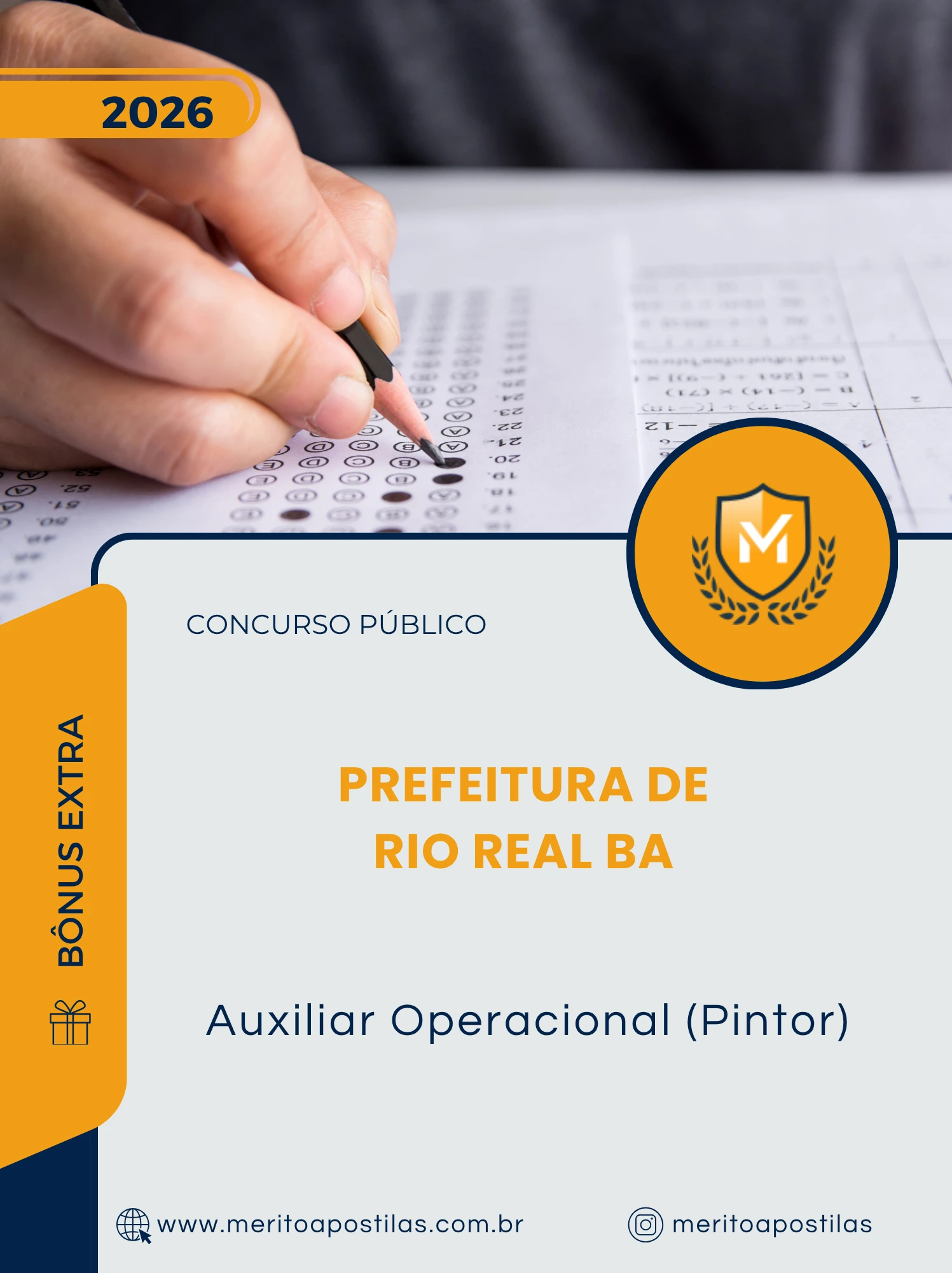 Apostila Auxiliar Operacional Pintor Prefeitura de Rio Real BA 2026