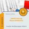 Apostila Auxiliar de Educação Infantil Prefeitura de Praia Grande SC 2026
