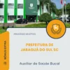 Apostila Auxiliar de Saúde Bucal Prefeitura de Jaraguá do Sul SC 2026