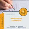 Apostila Auxiliar de Serviço Educacional I Merendeira Prefeitura de Alumínio SP 2026