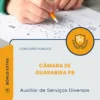 Apostila Auxiliar de Serviços Diversos Câmara de Guarabira PB 2026
