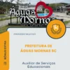 Apostila Auxiliar de Serviços Educacionais Prefeitura de Águas Mornas SC 2026