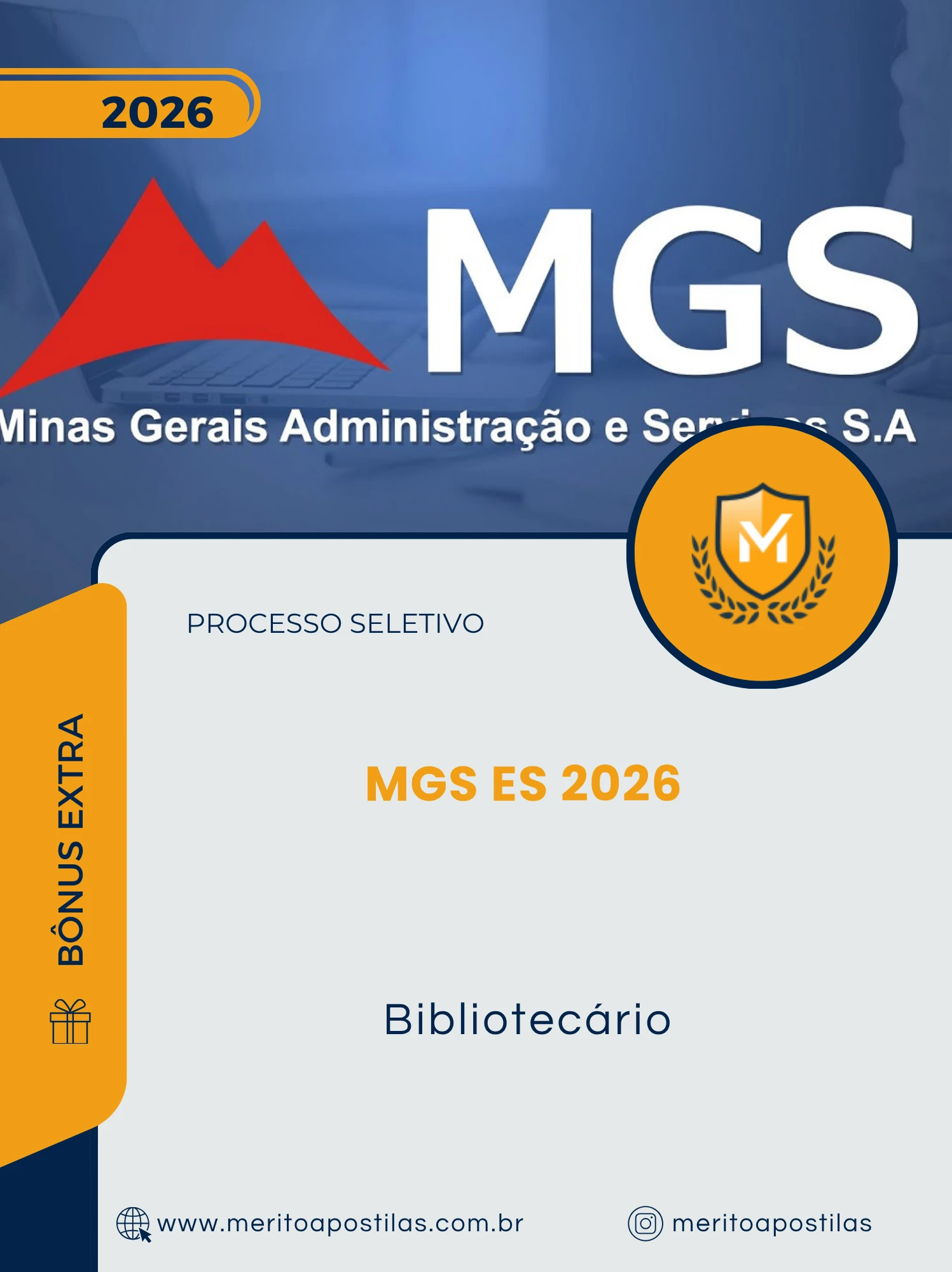 Apostila Bibliotecário Processo Seletivo MGS ES 2026