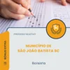 Apostila Bolsista Município de São João Batista SC 2026