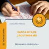 Apostila Bombeiro Hidráulico Prefeitura de Santa Rita de Jacutinga MG 2026