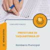 Apostila Bombeiro Municipal Prefeitura de Taquaritinga SP 2026