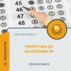 Apostila Borracheiro Prefeitura de Macedônia SP 2026