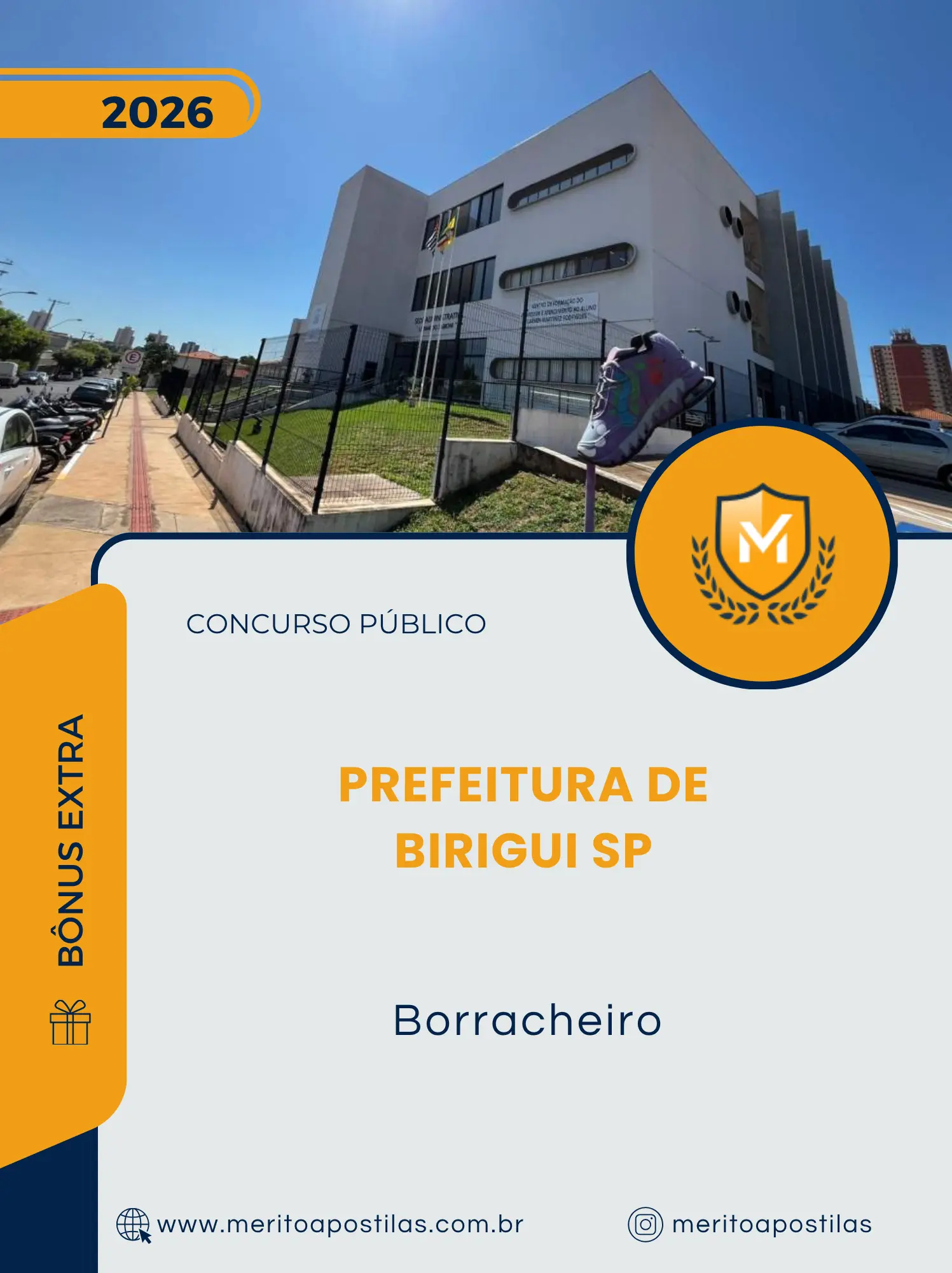 Apostila Borracheiro Prefeitura de Birigui SP 2026