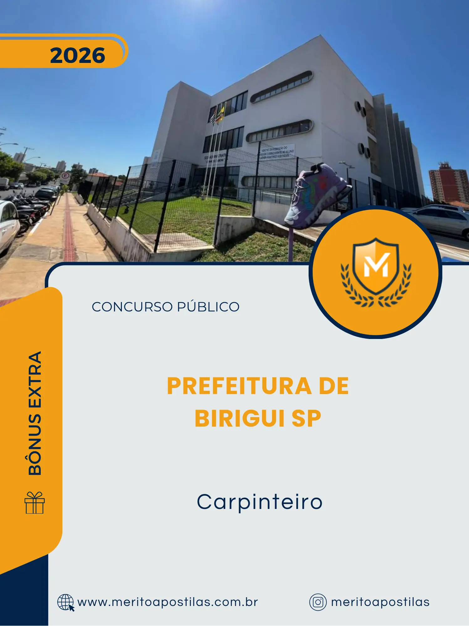Apostila Carpinteiro Prefeitura de Birigui SP 2026