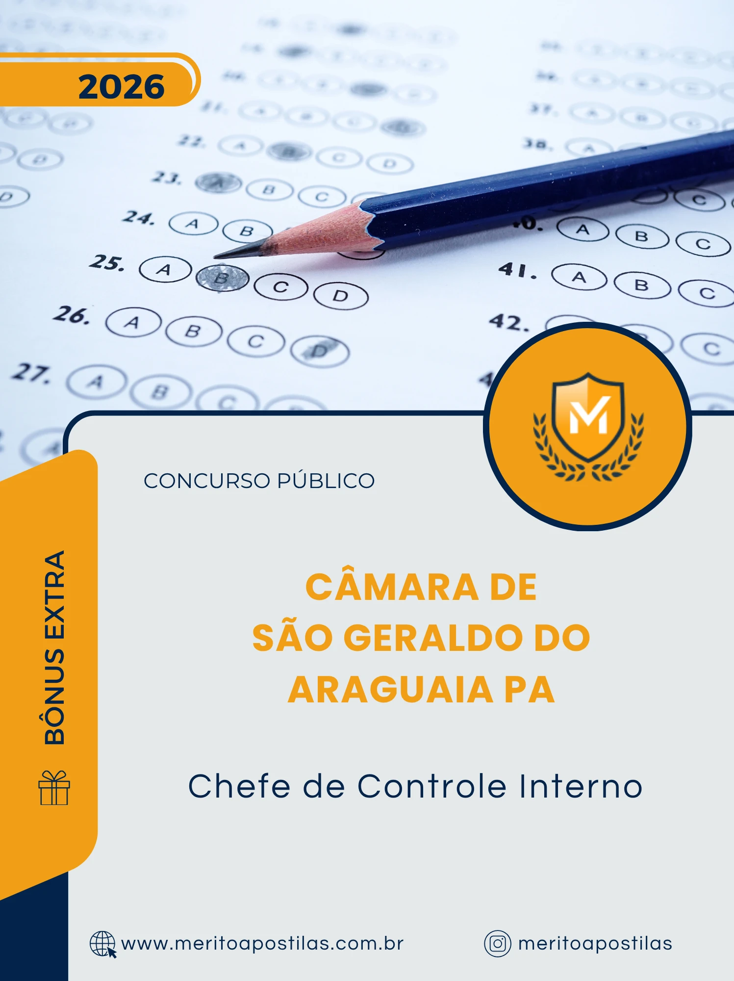 Apostila Chefe de Controle Interno Câmara de São Geraldo do Araguaia PA 2026