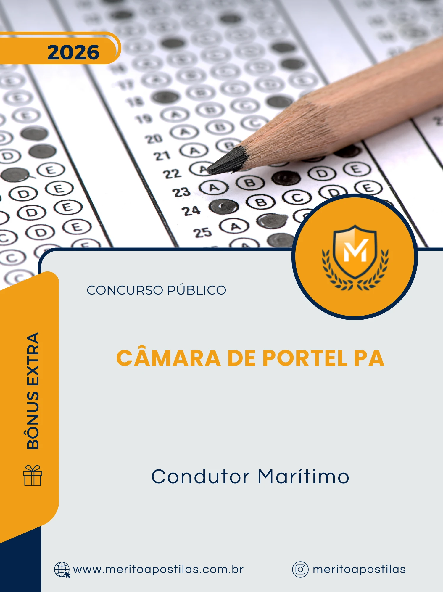 Apostila Condutor Marítimo Câmara de Portel PA 2026
