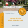 Apostila Contador Prefeitura de Nova Boa Vista RS 2026