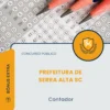 Apostila Contador Prefeitura de Serra Alta SC 2026