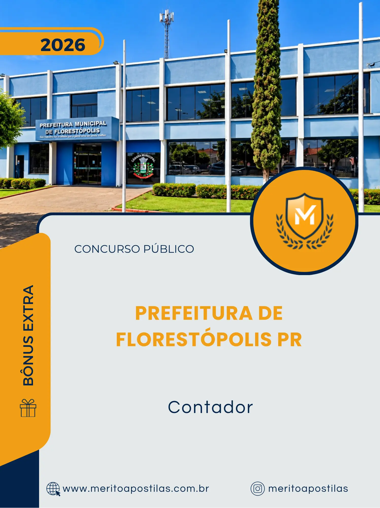 Apostila Contador Prefeitura de Florestópolis PR 2026