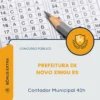 Apostila Contador Municipal 40h Prefeitura de Novo Xingu RS 2026