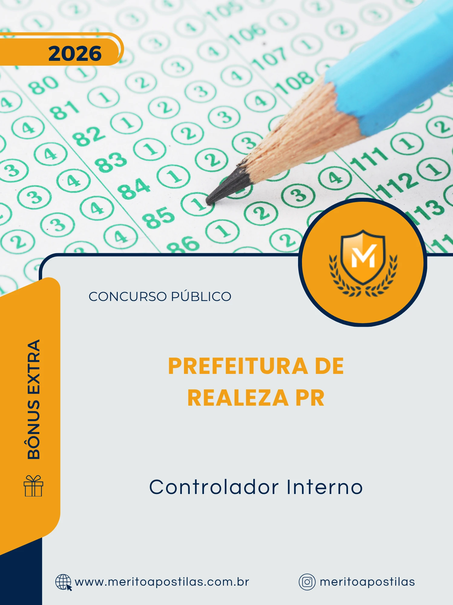 Apostila Controlador Interno Prefeitura de Realeza PR 2026