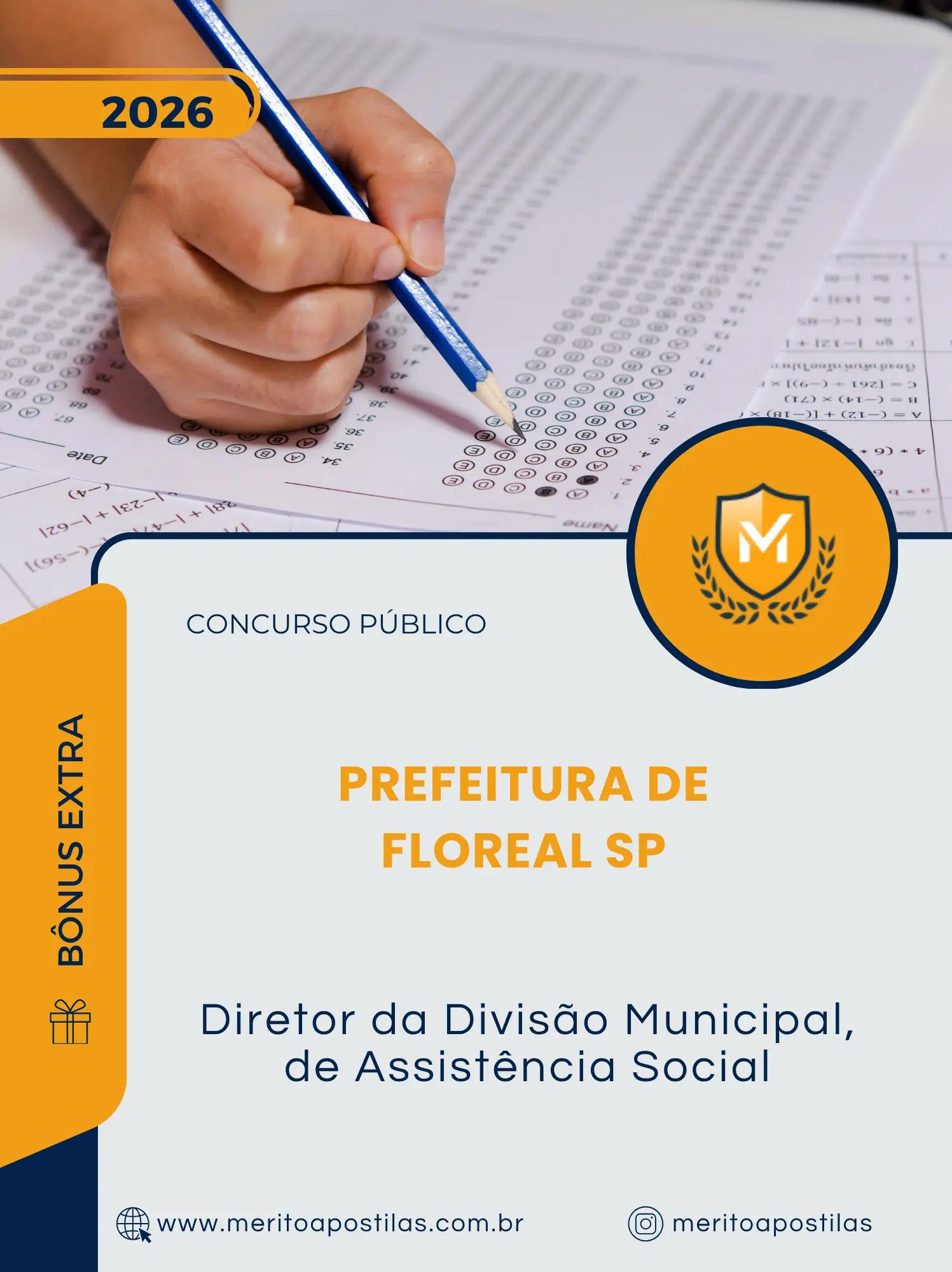Apostila Diretor da Divisão Municipal de Assistência Social Prefeitura de Floreal SP 2026