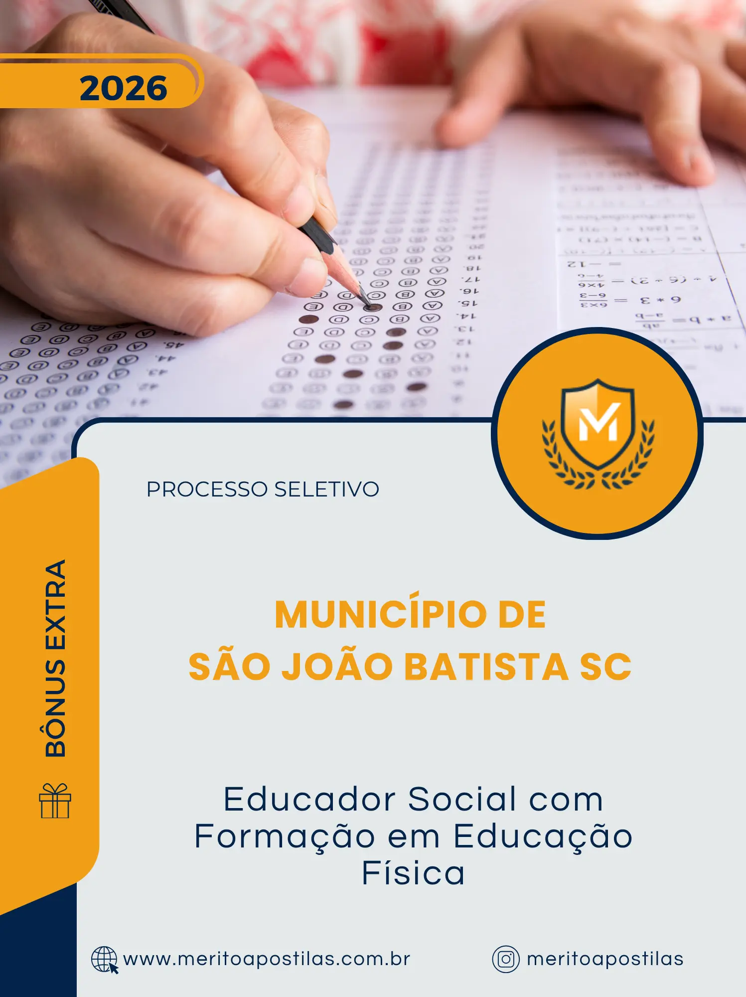 Apostila Educador Social com Formação em Educação Física Município de São João Batista SC 2026