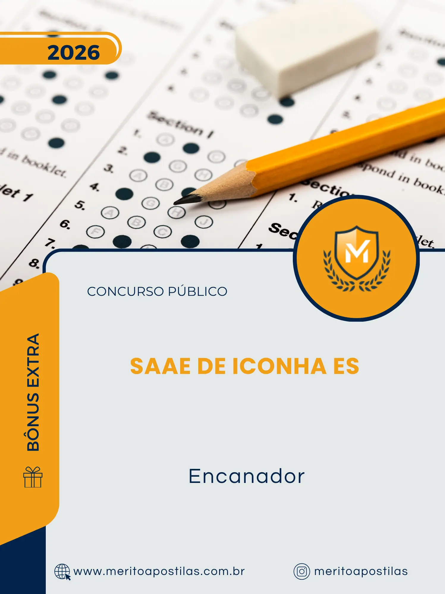 Apostila Encanador Concurso Público SAAE de Iconha ES 2026