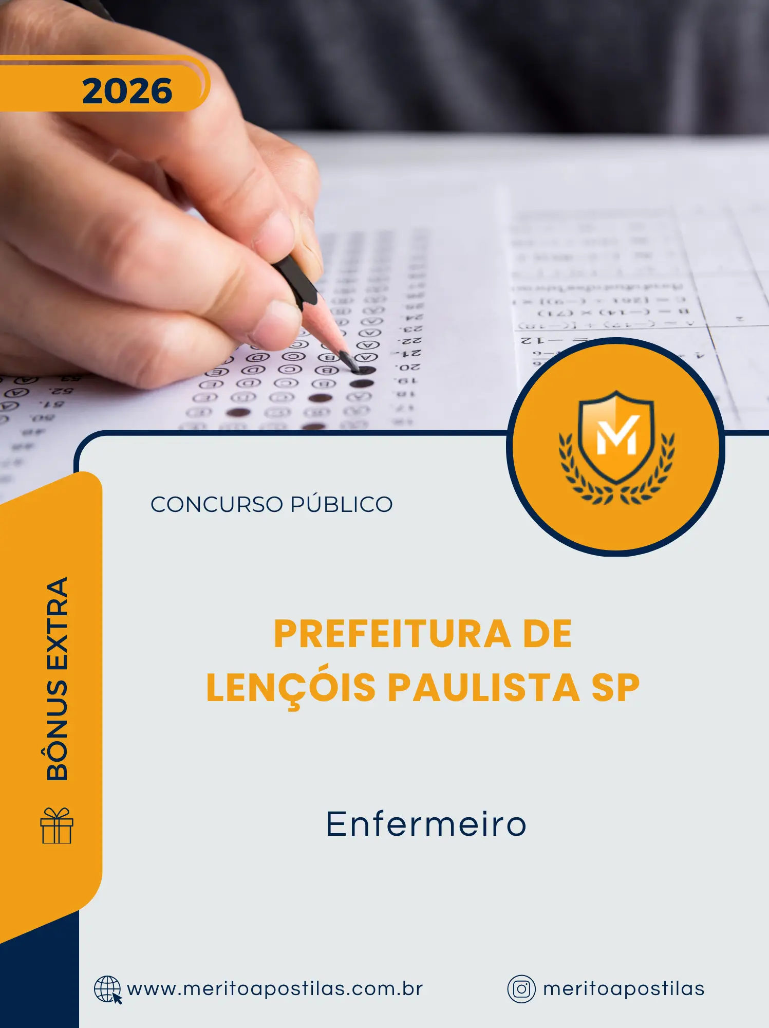 Apostila Enfermeiro Prefeitura de Lençóis Paulista SP 2026