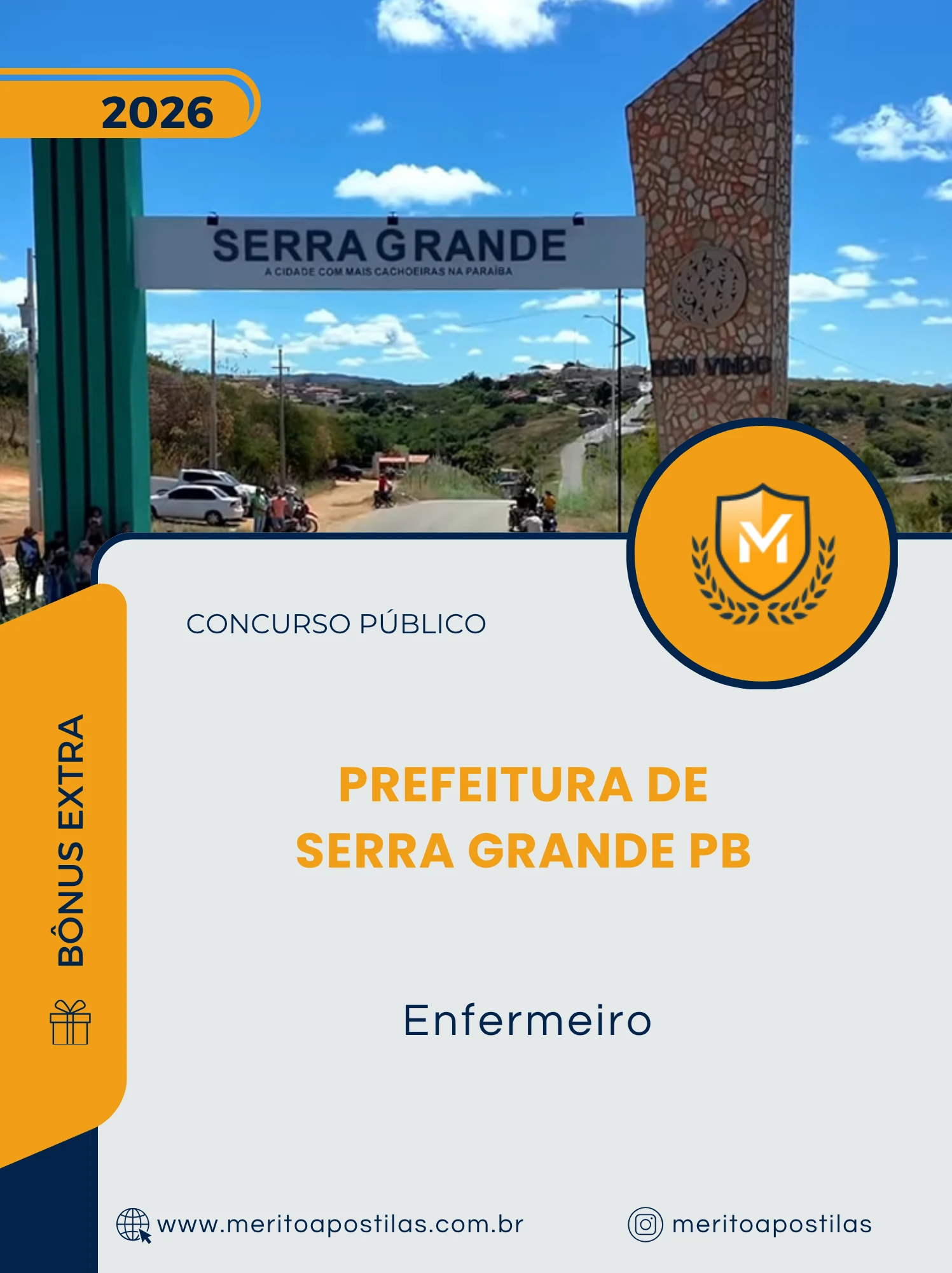 Apostila Enfermeiro Prefeitura de Serra Grande PB 2026