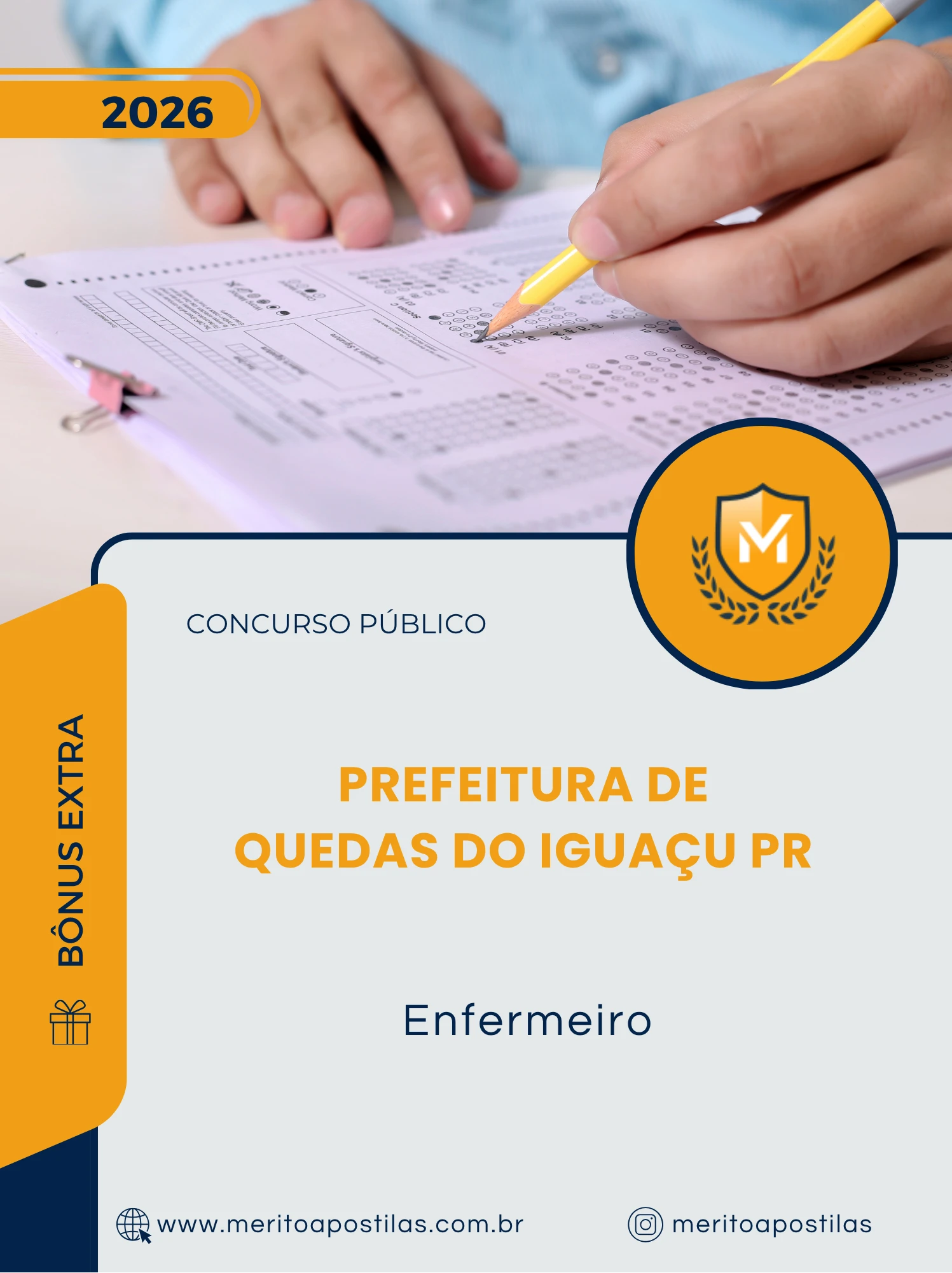 Apostila Enfermeiro Prefeitura de Quedas do Iguaçu PR 2026