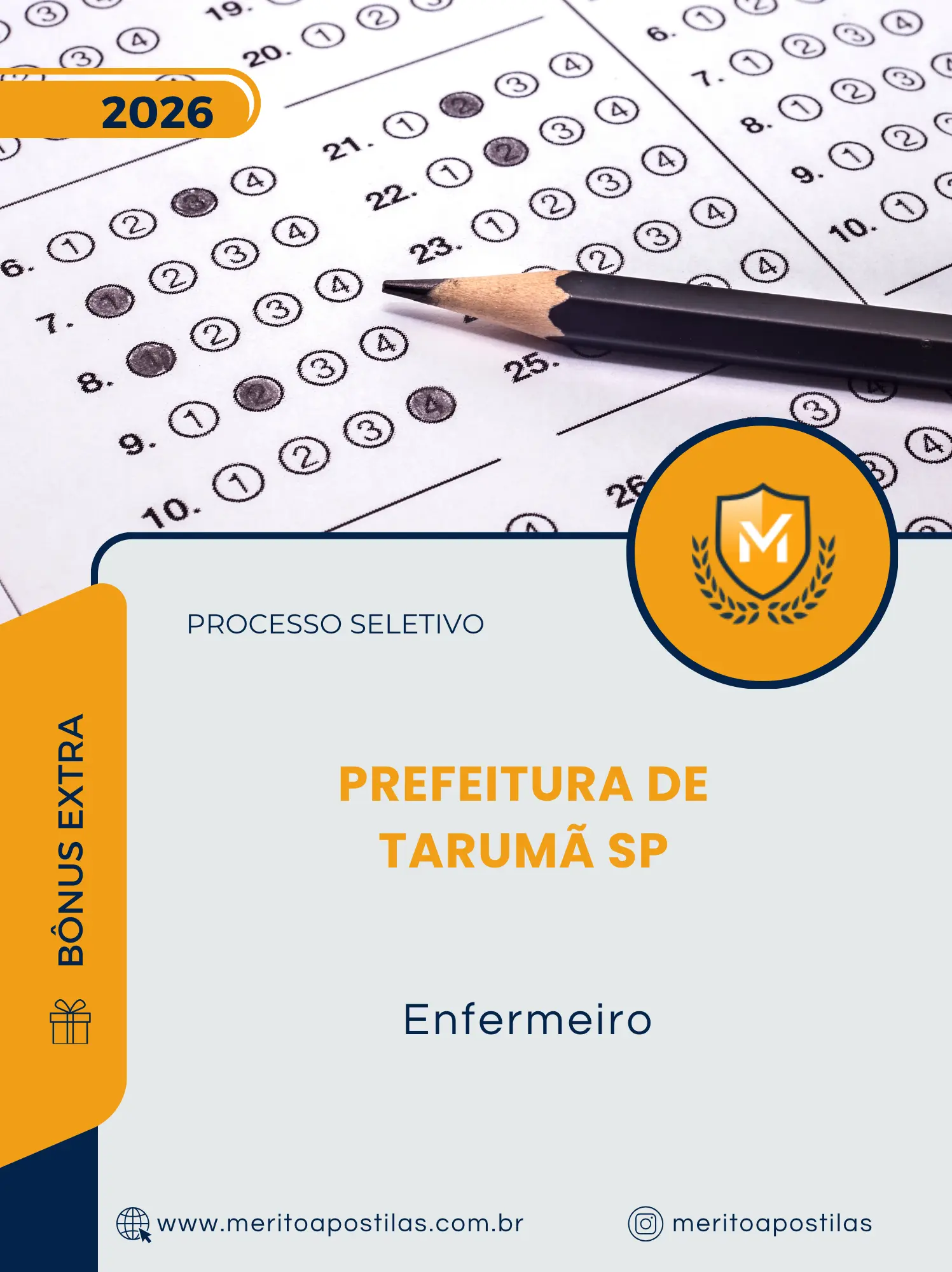 Apostila Enfermeiro Prefeitura de Tarumã SP 2026