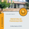 Apostila Enfermeiro ESF Prefeitura de Paraguaçu MG 2026