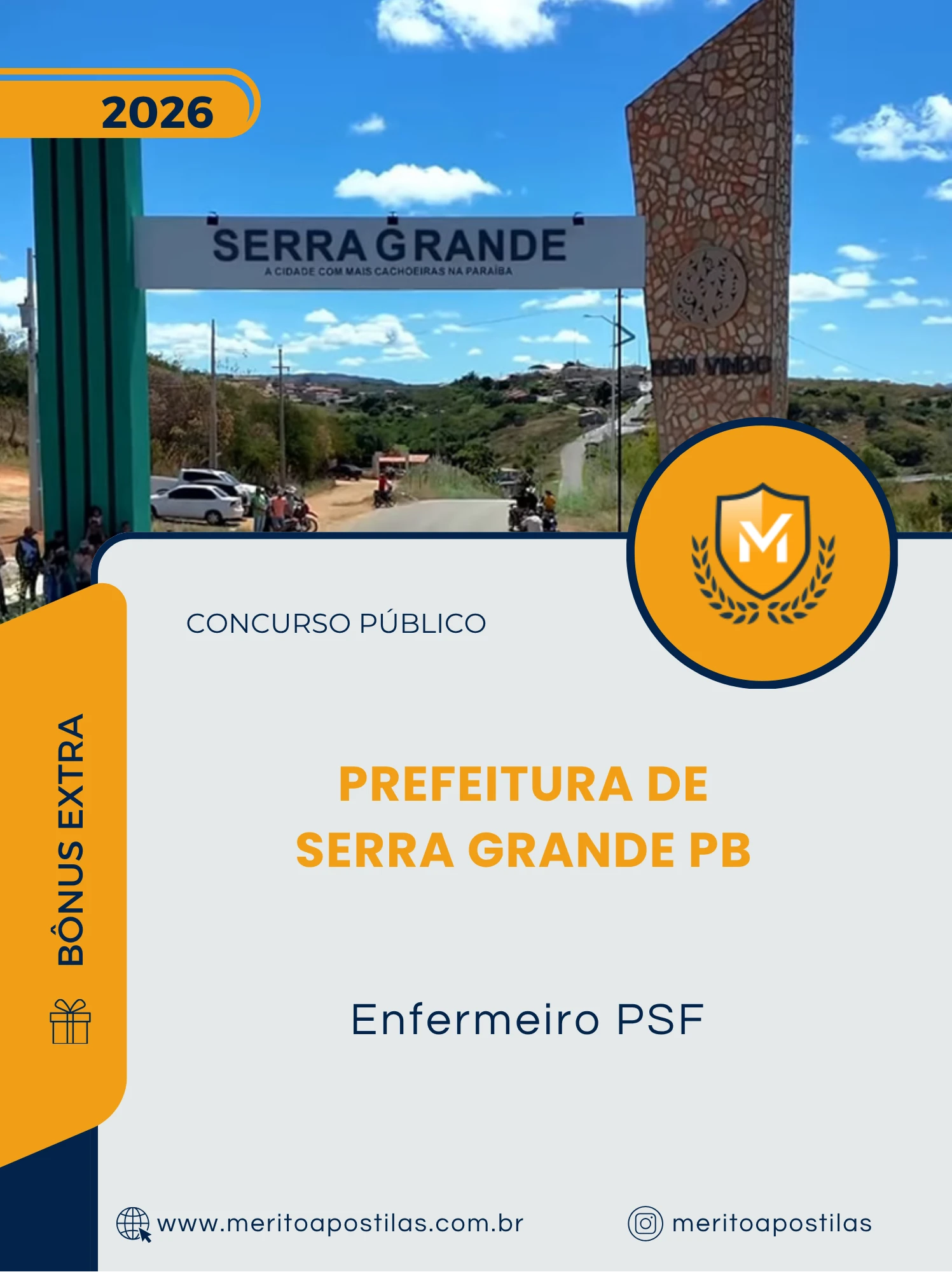 Apostila Enfermeiro PSF Prefeitura de Serra Grande PB 2026